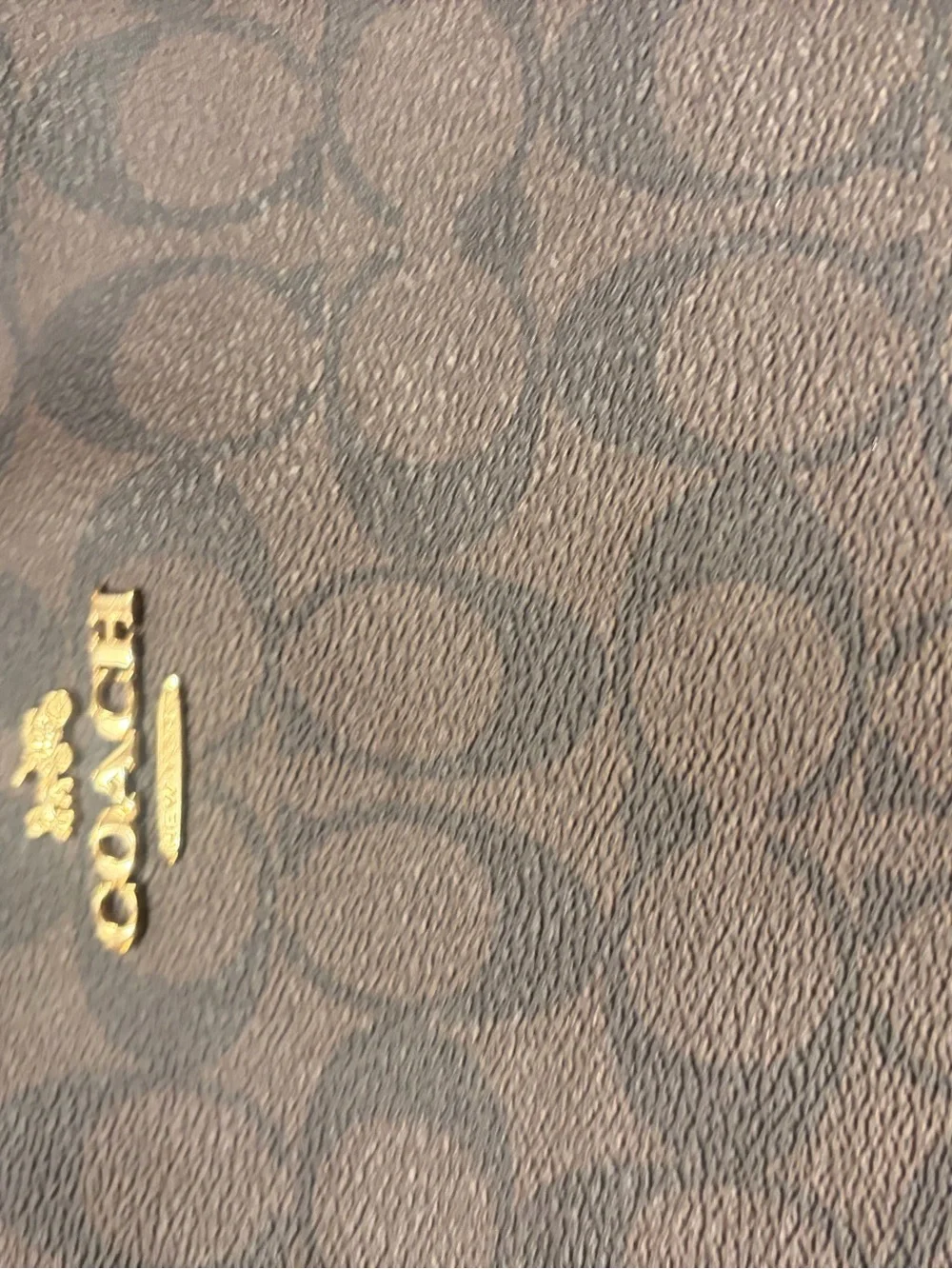 Coach signature monogram
